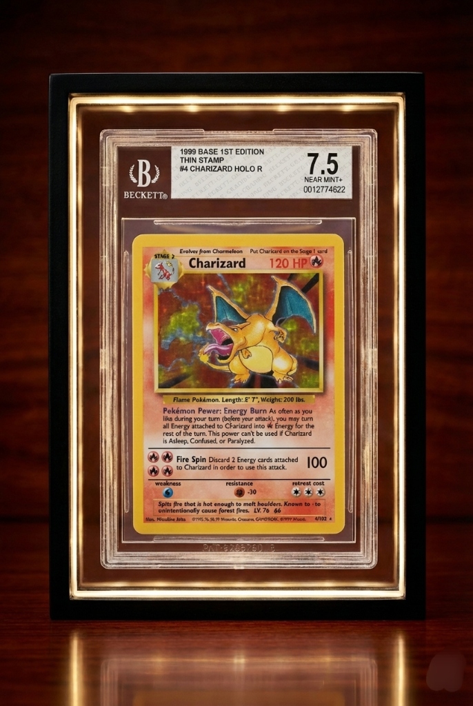 BGS 7.5 Charizard Front